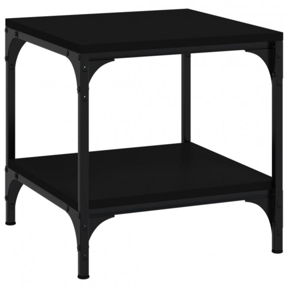 Table d'appoint Noir 40x40x40 cm 