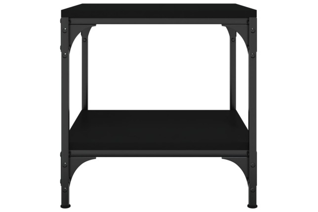 Table d'appoint Noir 40x40x40 cm 