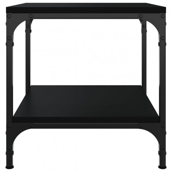 Table d'appoint Noir 40x40x40 cm 