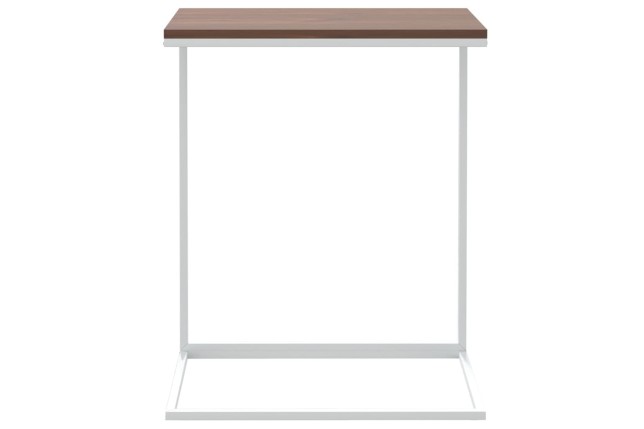 Table d'appoint Blanc 55x35x66 cm 
