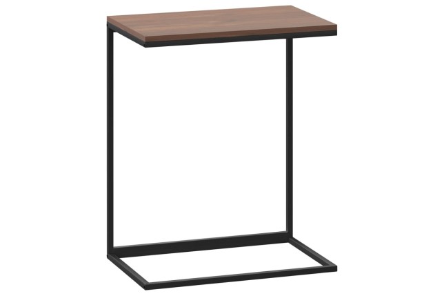 Table d'appoint Noir 55x35x66 cm 
