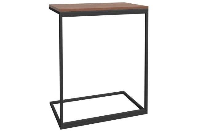 Table d'appoint Noir 55x35x66 cm 