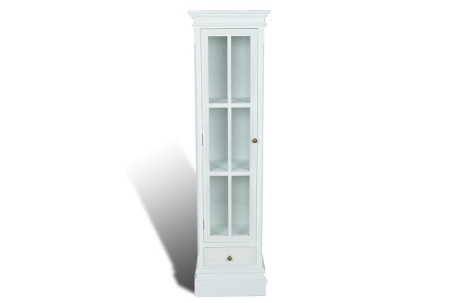 Meuble de bibliothèque avec 3 étagères Blanc Bois