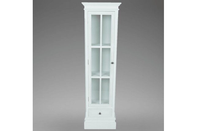 Meuble de bibliothèque avec 3 étagères Blanc Bois