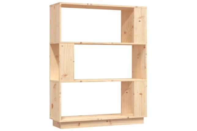 Bibliothèque/Séparateur de pièce 80x25x101 cm Pin solide