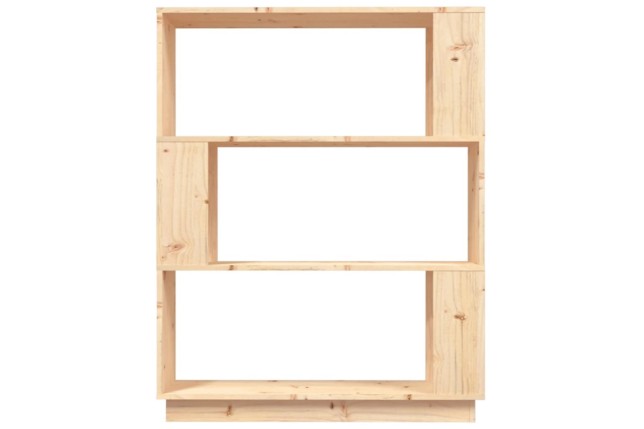 Bibliothèque/Séparateur de pièce 80x25x101 cm Pin solide