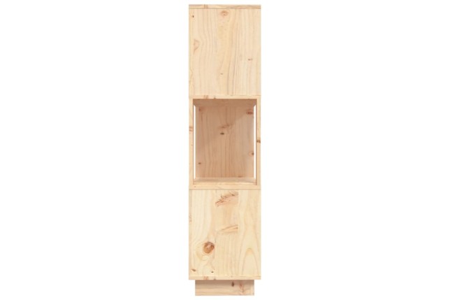 Bibliothèque/Séparateur de pièce 80x25x101 cm Pin solide