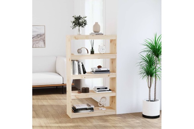 Bibliothèque/Séparateur de pièce 80x30x135,5 cm Bois de pin