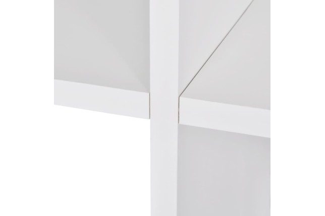 Bibliothèque/étagère 142 cm Blanc