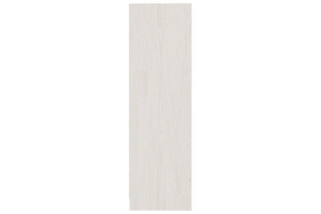 Bibliothèque Blanc 70x33x110 cm Bois de pin massif
