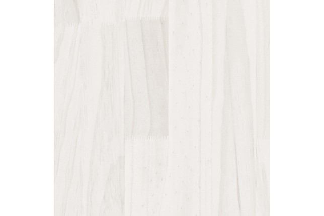 Bibliothèque Blanc 70x33x110 cm Bois de pin massif