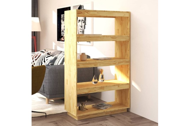 Bibliothèque/Séparateur de pièce 80x35x135cm bois de pin massif
