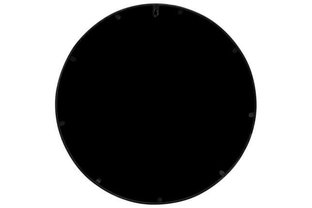 Miroir Noir 60x2,5 cm Fer pour utilisation à l'intérieur