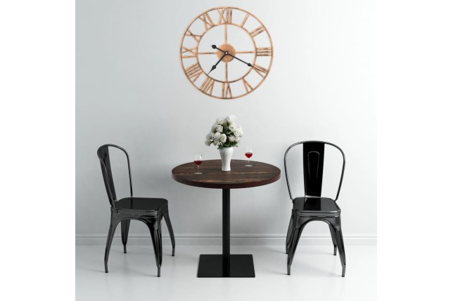 Horloge murale Métal 40 cm Doré