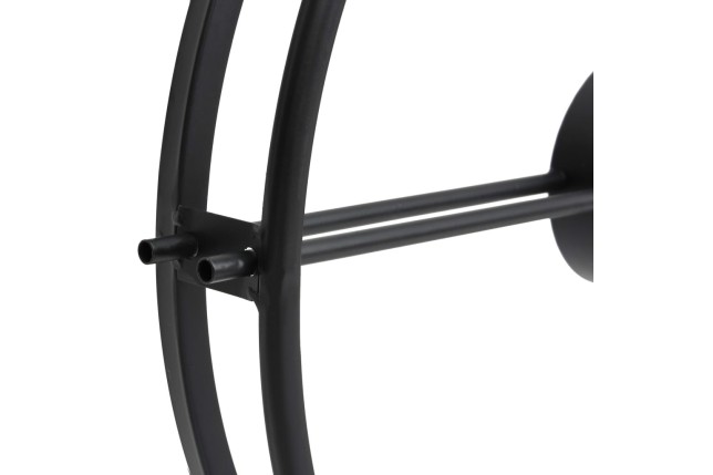 Horloge murale Noir 52 cm Fer