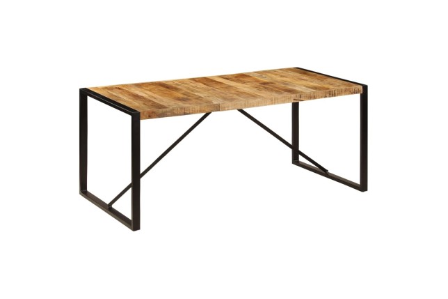 Table de salle à manger 180x90x75 cm Bois de manguier solide