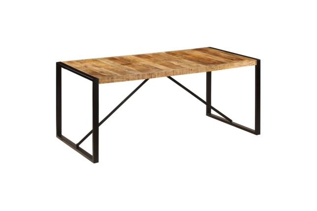 Table de salle à manger 180x90x75 cm Bois de manguier solide