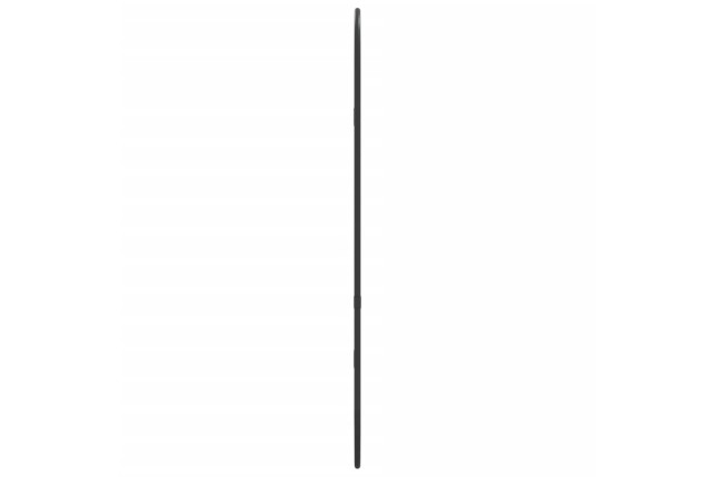 Miroir mural Noir 60x25 cm Ovale