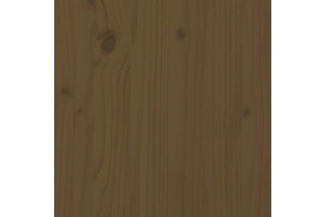 Table de bar Marron miel 80x80x110 cm Bois massif de pin