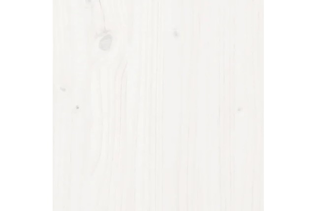 Table de bar Blanc 140x80x110 cm Bois massif de pin