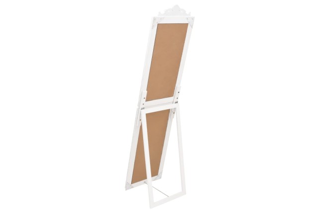 Miroir sur pied Blanc 40x160 cm