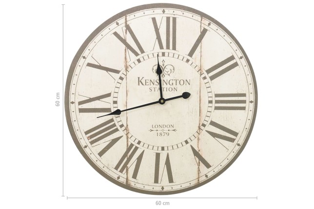 Horloge murale vintage Londres 60 cm