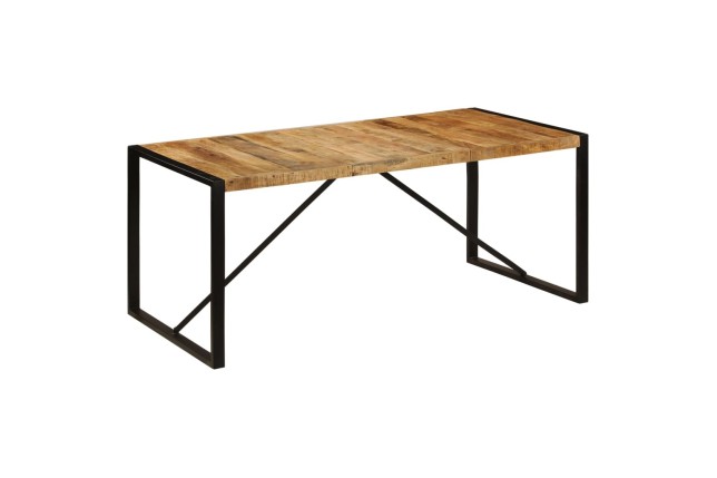 Table de salle à manger Bois de manguier brut 180 cm