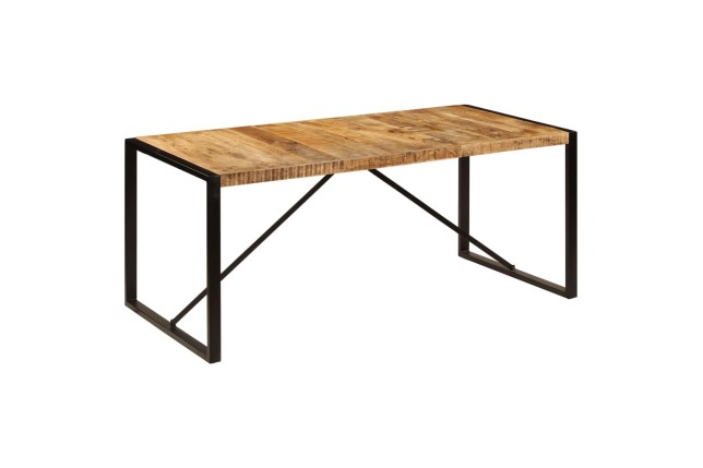 Table de salle à manger Bois de manguier brut 180 cm