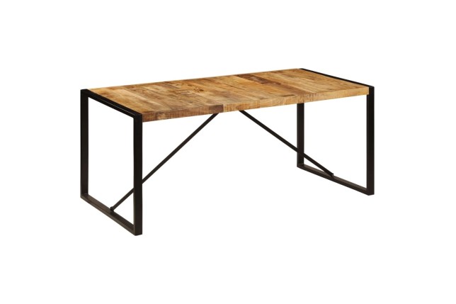Table de salle à manger Bois de manguier brut 180 cm