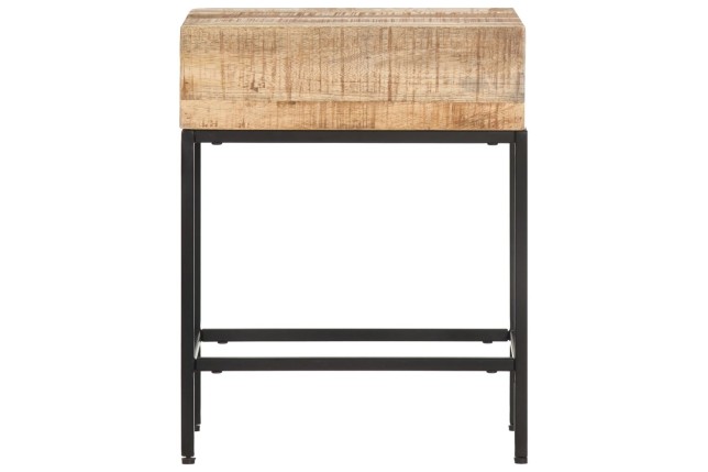 Table d'appoint 40x30x50 cm Bois massif de manguier brut