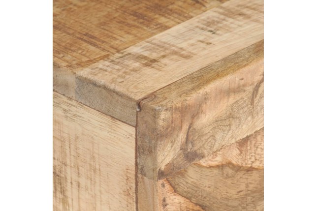 Table d'appoint 40x30x50 cm Bois massif de manguier brut