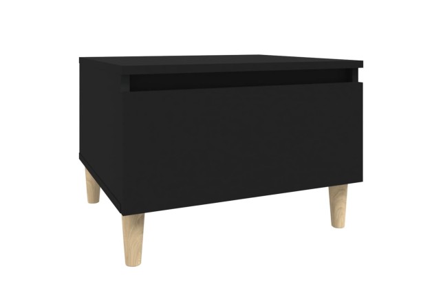 Table d'appoint Noir 50x46x35 cm 