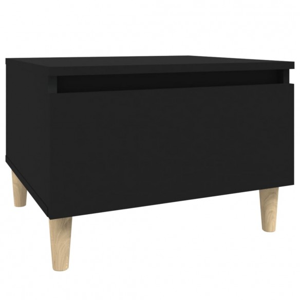 Table d'appoint Noir 50x46x35 cm 