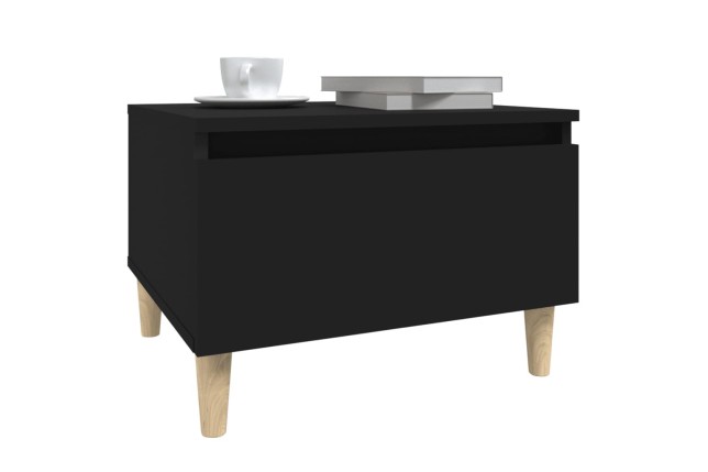 Table d'appoint Noir 50x46x35 cm 