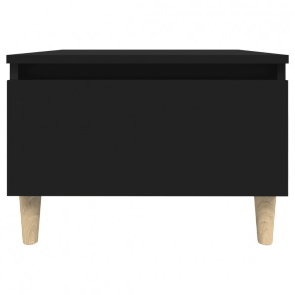 Table d'appoint Noir 50x46x35 cm 
