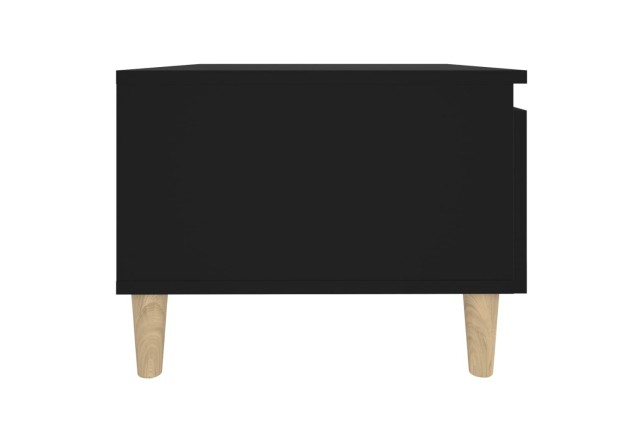 Table d'appoint Noir 50x46x35 cm 