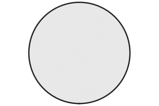 Miroir mural Noir Ø 50 cm Rond