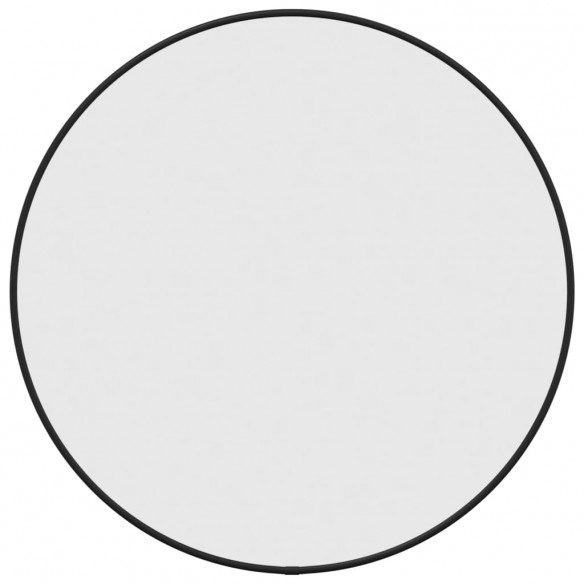Miroir mural Noir Ø 50 cm Rond