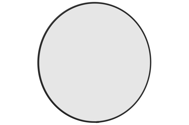 Miroir mural Noir Ø 50 cm Rond