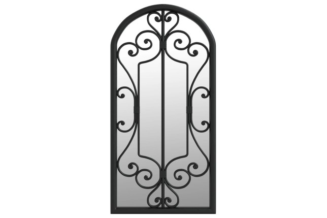 Miroir Noir 70x30 cm Fer pour utilisation à l'intérieur