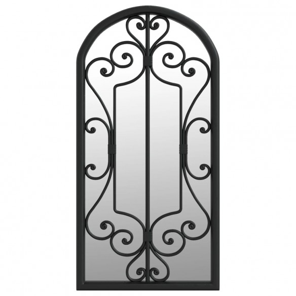 Miroir Noir 70x30 cm Fer pour utilisation à l'intérieur
