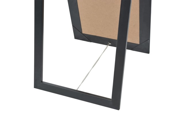 Miroir sur pied Style baroque 160x40 cm Noir