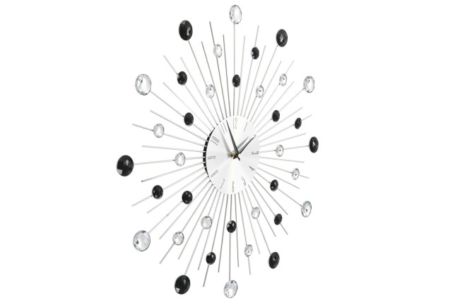 Horloge murale avec mouvement à quartz Design moderne 50 cm