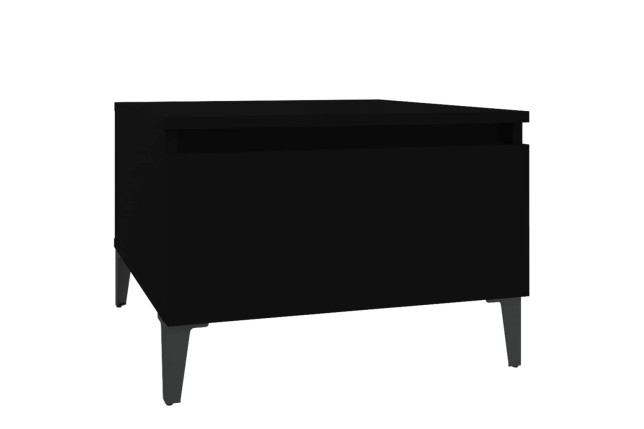 Table d'appoint Noir 50x46x35 cm 
