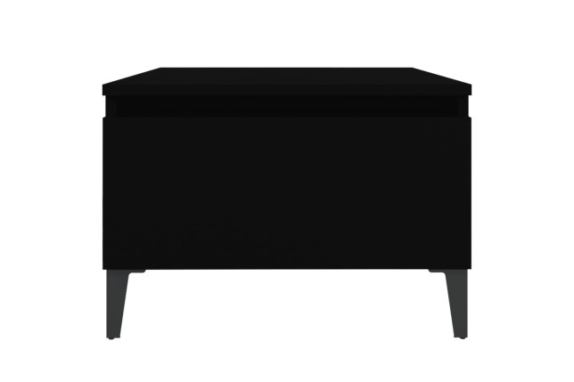 Table d'appoint Noir 50x46x35 cm 