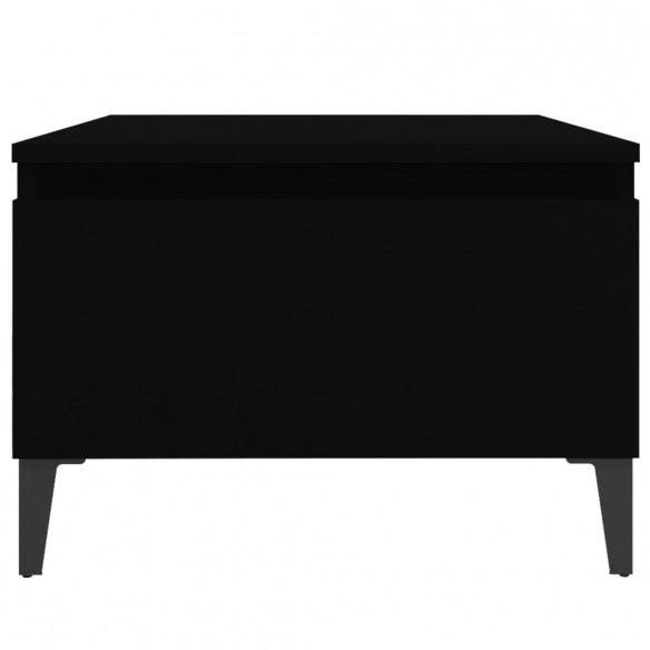 Table d'appoint Noir 50x46x35 cm 