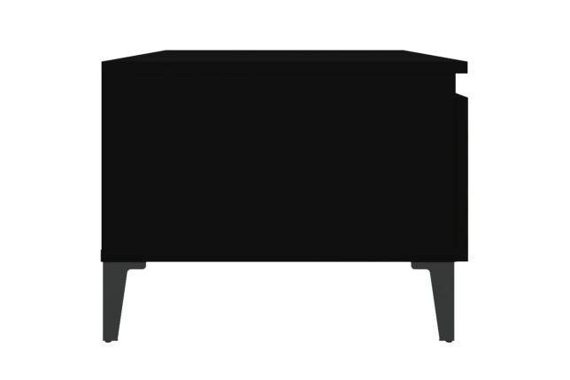Table d'appoint Noir 50x46x35 cm 