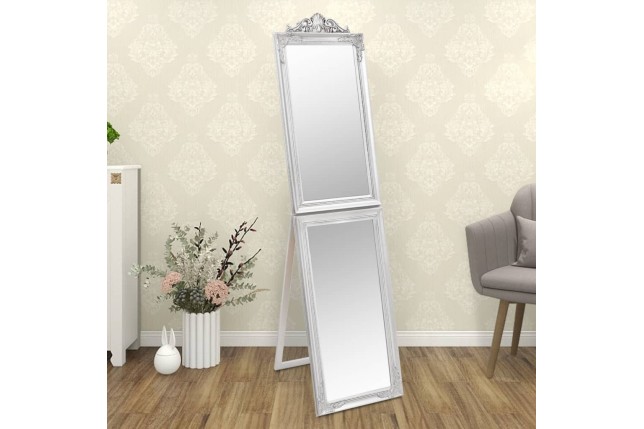 Miroir sur pied Argenté 45x180 cm