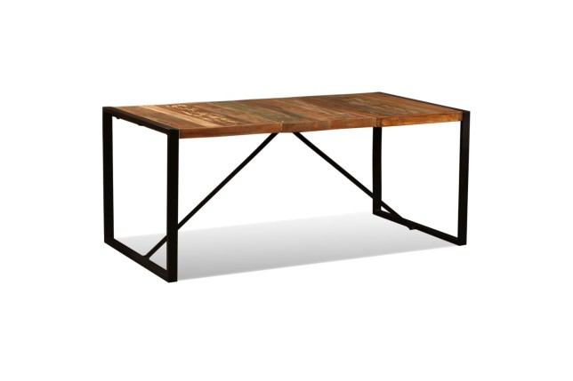 Table de salle à manger Bois de récupération massif 180 cm