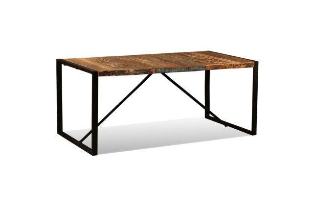 Table de salle à manger Bois de récupération massif 180 cm